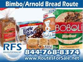 Arnold & Bimbo Bread Route, New London County, CT