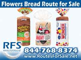 Flowers Bread Route, Northwest Charleston, SC