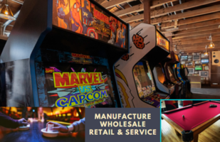 Arcade Game Mfr / Wholesale/Retail/Service Games