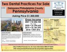 two-dental-practices-for-sale-in-pennsylvania