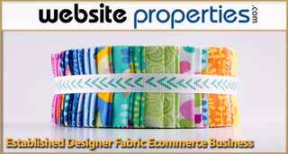 Established Designer Fabric Ecommerce Business