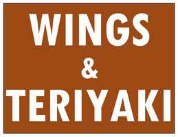 Wings & Teriyaki - Asset Sale - Full Kitchen - OC